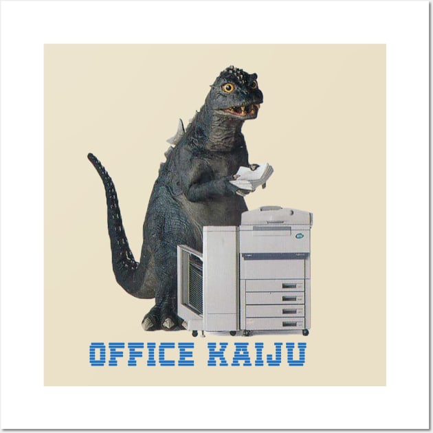 Office Kaiju Wall Art by MonsterKidRadio